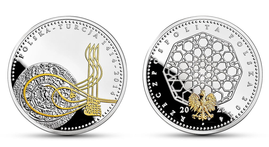 20 zł 600 lat stosunków dyplomatycznych polsko-tureckich 2014