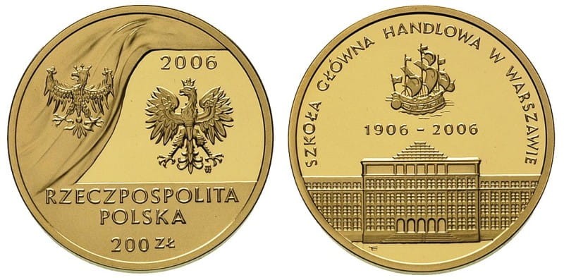 200 zł 100-lecie SGH 2006