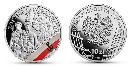 10 zł Żołnierze Niezłomni 2017
