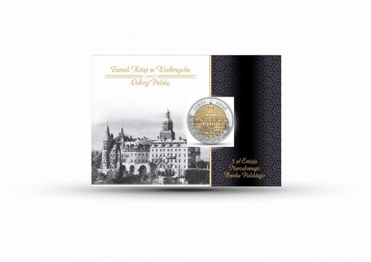 5 zł Zamek Książ 2021 nr 14 + blister