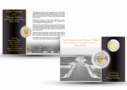 Blister Kanał przez Mierzeję 2023 nr 17 +kapsel