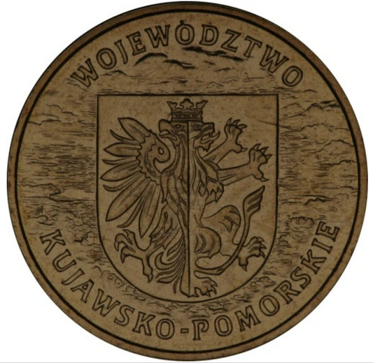2 zł województwo kujawsko-pomorskie 2004