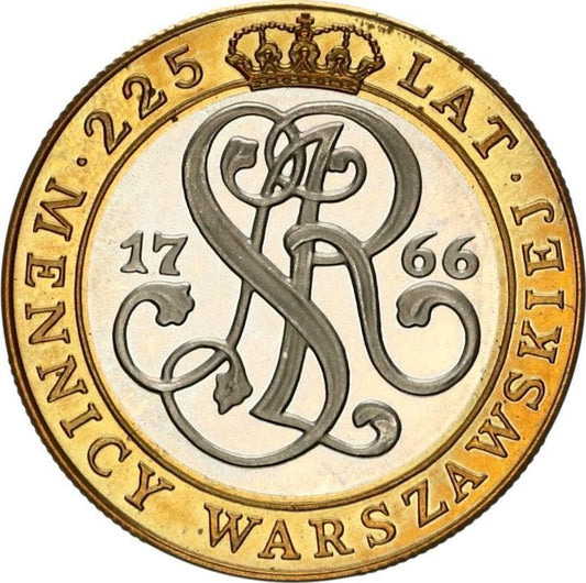 20 000 zł 225 lat Mennicy Warszawskiej 1991