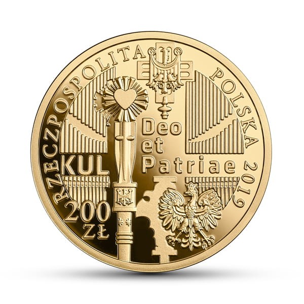 200 zł 100-lecie Katolickiego Uniwersytetu Lubelskiego 2019