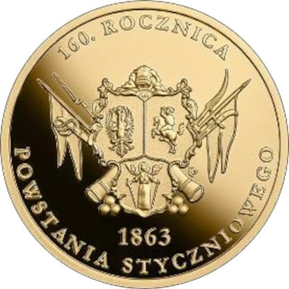 200 zł 160. rocznica Powstania Styczniowego 2023