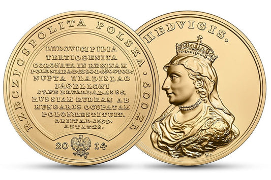 500 zł Skarby Stanisława Augusta – Jadwiga 2014