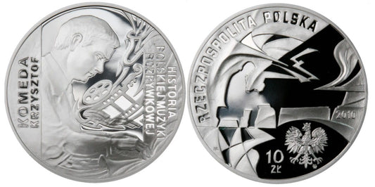 10 zł Krzysztof Komeda 2010