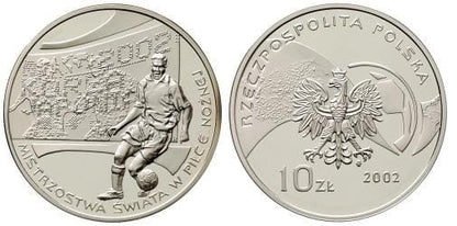 10 zł MŚ Korea i Japonia 2002 PR 68