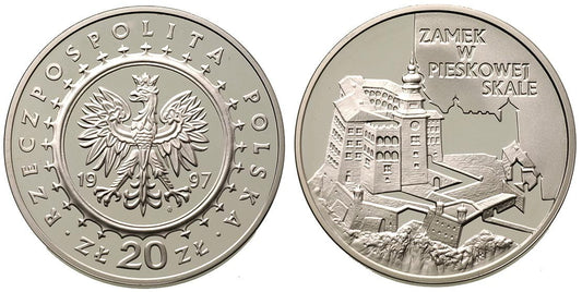 20 zł Zamek w Pieskowej Skale 1997