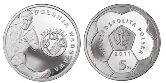 5 zł Polonia Warszawa 2011