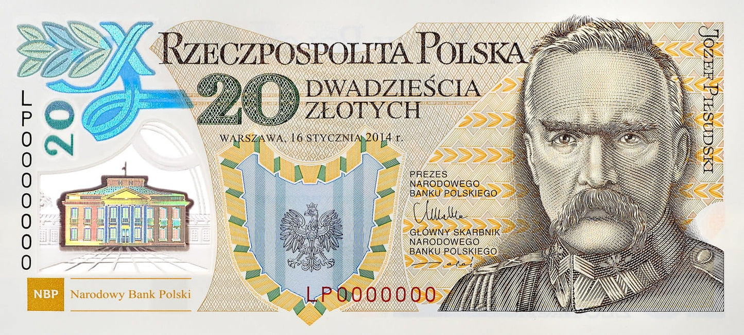 20 zł 100. rocz. utworzenia Legionów Polskich 2014
