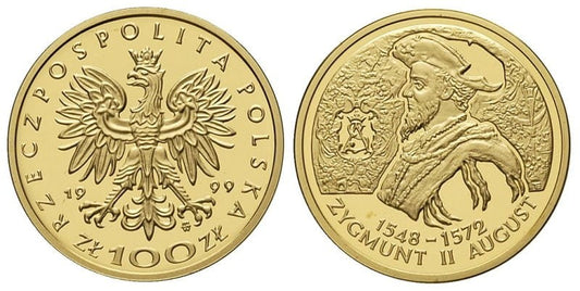 100 zł Zygmunt II August 1999