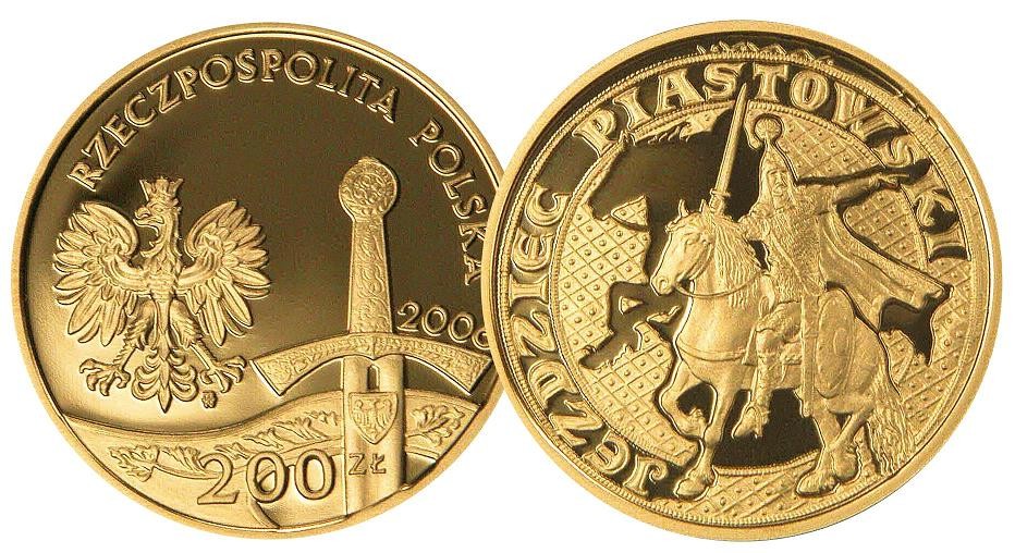 200 zł Jeździec Piastowski 2006