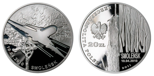 20 zł Smoleńsk samolot 2011