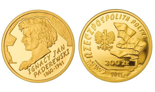 200 zł Ignacy Jan Paderewski 2011