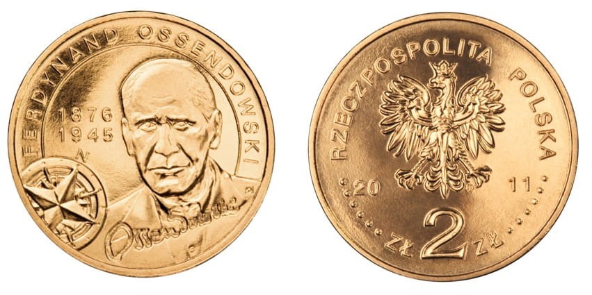 2 zł Ferdynand Ossendowski 2011