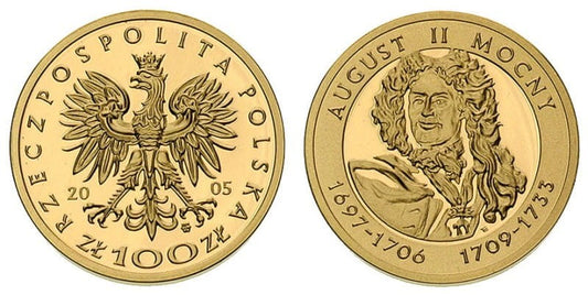 100 zł August II Mocny (1697-1706, 1709-1733) 2005