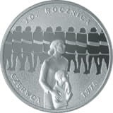 10 zł 30. rocznica czerwca `76 2006