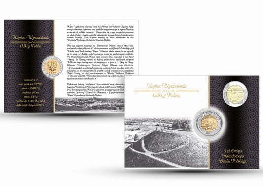 5 zł  Kopiec wyzwolenia 2019 nr10 blister