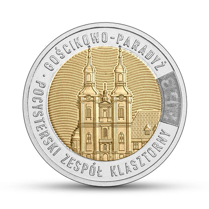 5 zł Gościkowo zespół klasztorny 2023 nr 18