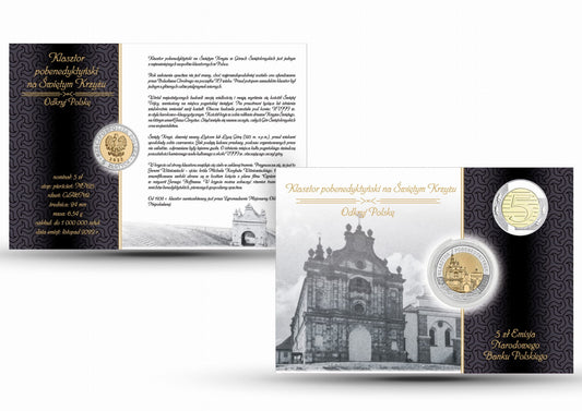Blister Klasztor na Świętym Krzyżu 2022 nr16 +kapsel