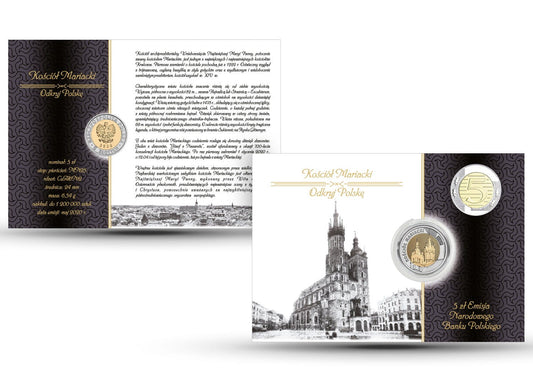 5 zł Kościół Mariacki 2020 nr 11 blister